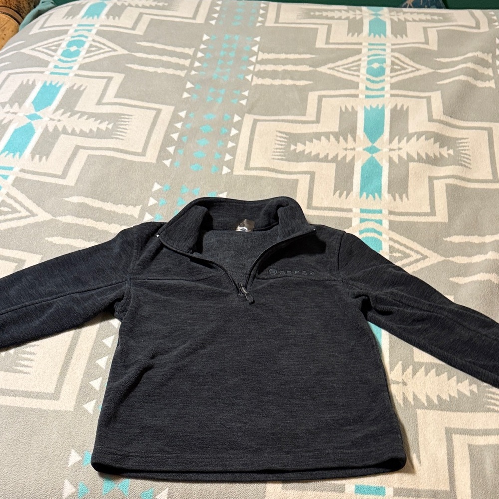 Roper Boy's Black Fleece Pullover Sweater